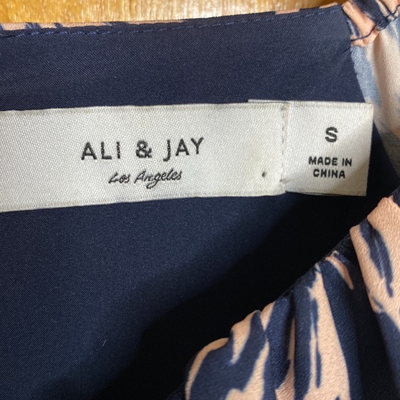 Ali & Jay Blue and Pink Midi Dress - Picture 4 of 10